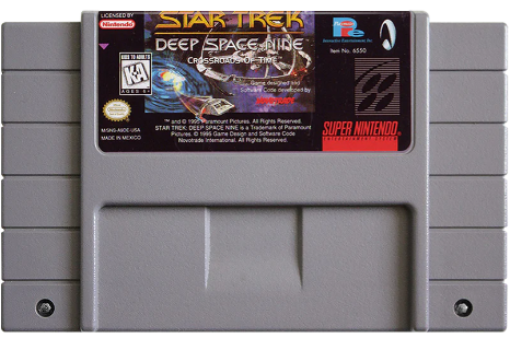 Star Trek Deep Space Nine Crossroads of Time Super Nintendo