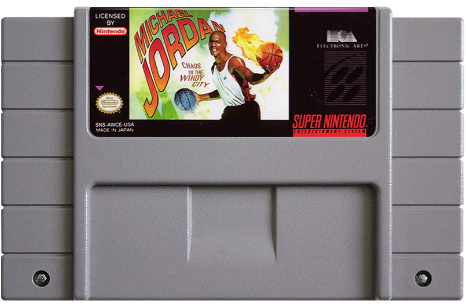 Michael Jordan Chaos in Windy City - SNES Game
