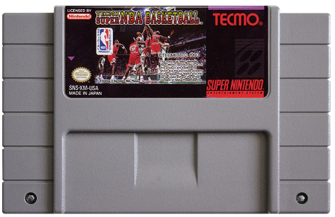 Tecmo Super NBA Basketball - SNES Game