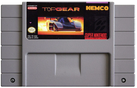 Top Gear - SNES Game
