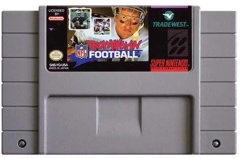 Troy Aikman Football - SNES Game