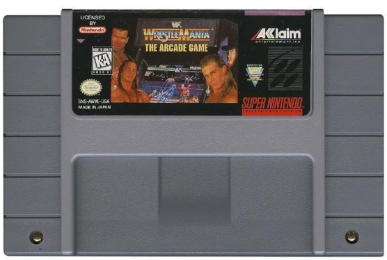 WWF Wrestlemania The Arcade - SNES Game