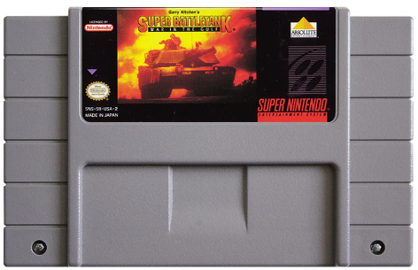 Super Battletank War in the Gulf - SNES Game