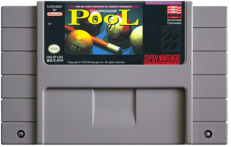 Championship Pool - SNES Game