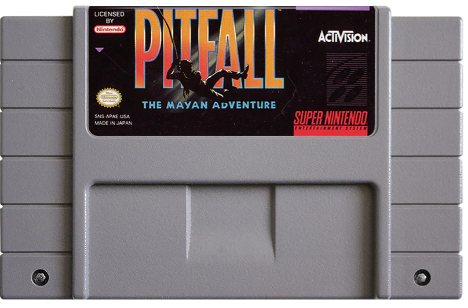 Pitfall The Mayan Adventure - SNES Game