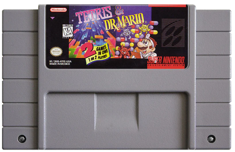 Tetris & Dr. Mario - SNES Game
