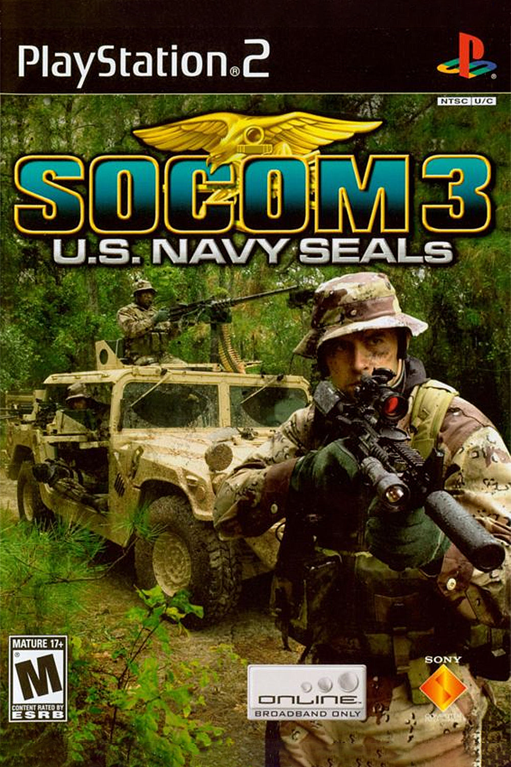 SOCOM 3 U.S. Navy Seals - PS2 Game