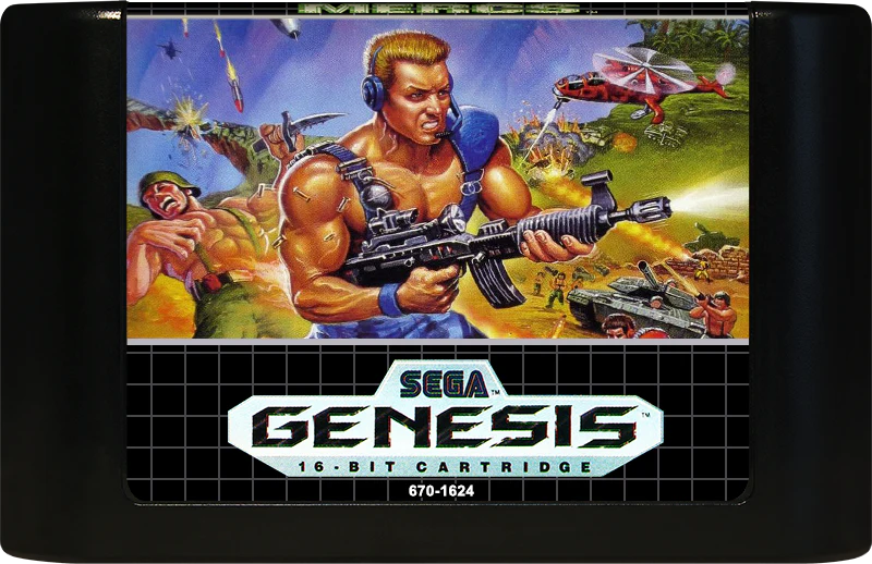 Mercs Sega Genesis