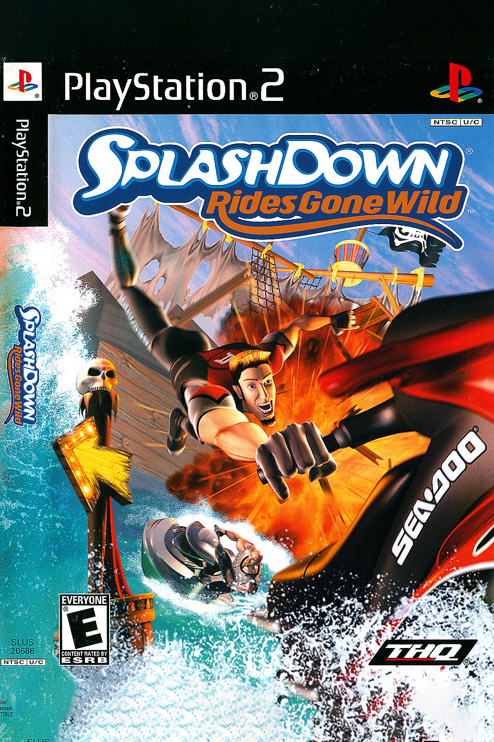 Splashdown Rides Gone Wild - PS2 Game