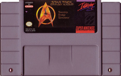 Star Trek Starfleet Academy - SNES Game