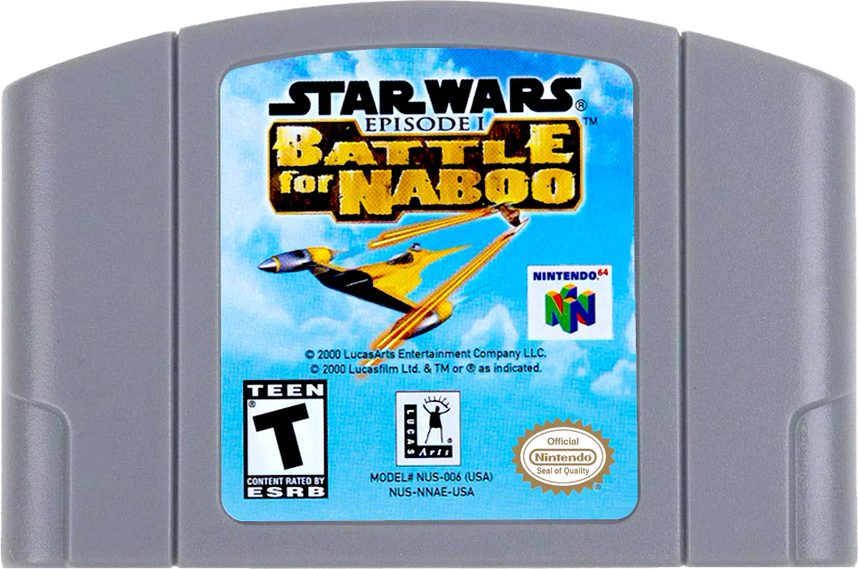Star Wars Battle for Naboo - Nintendo 64