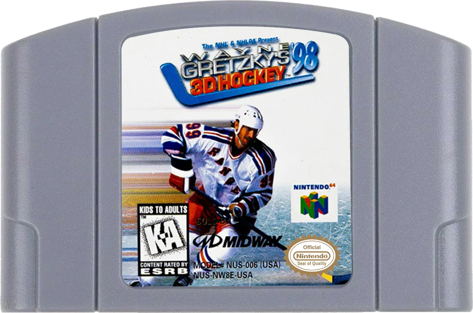 Gretzky 3D 98 - Nintendo 64