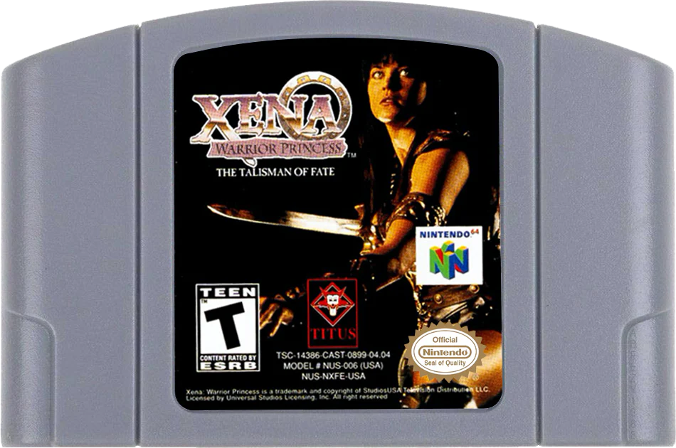Xena: Warrior Princess, The Talisman of Fate - Nintendo 64