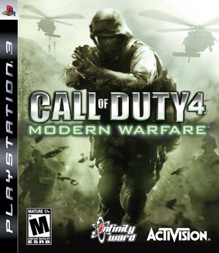 Call of Duty 4 Modern Warfare Playstation 3