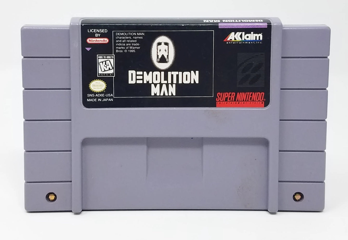 Demolition Man - Super Nintendo