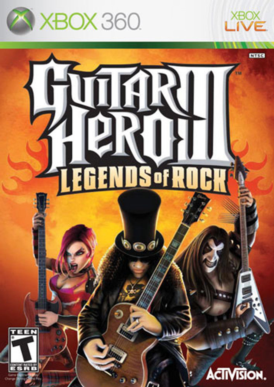 Guitar Hero III Legends of Rock - Xbox 360 Game