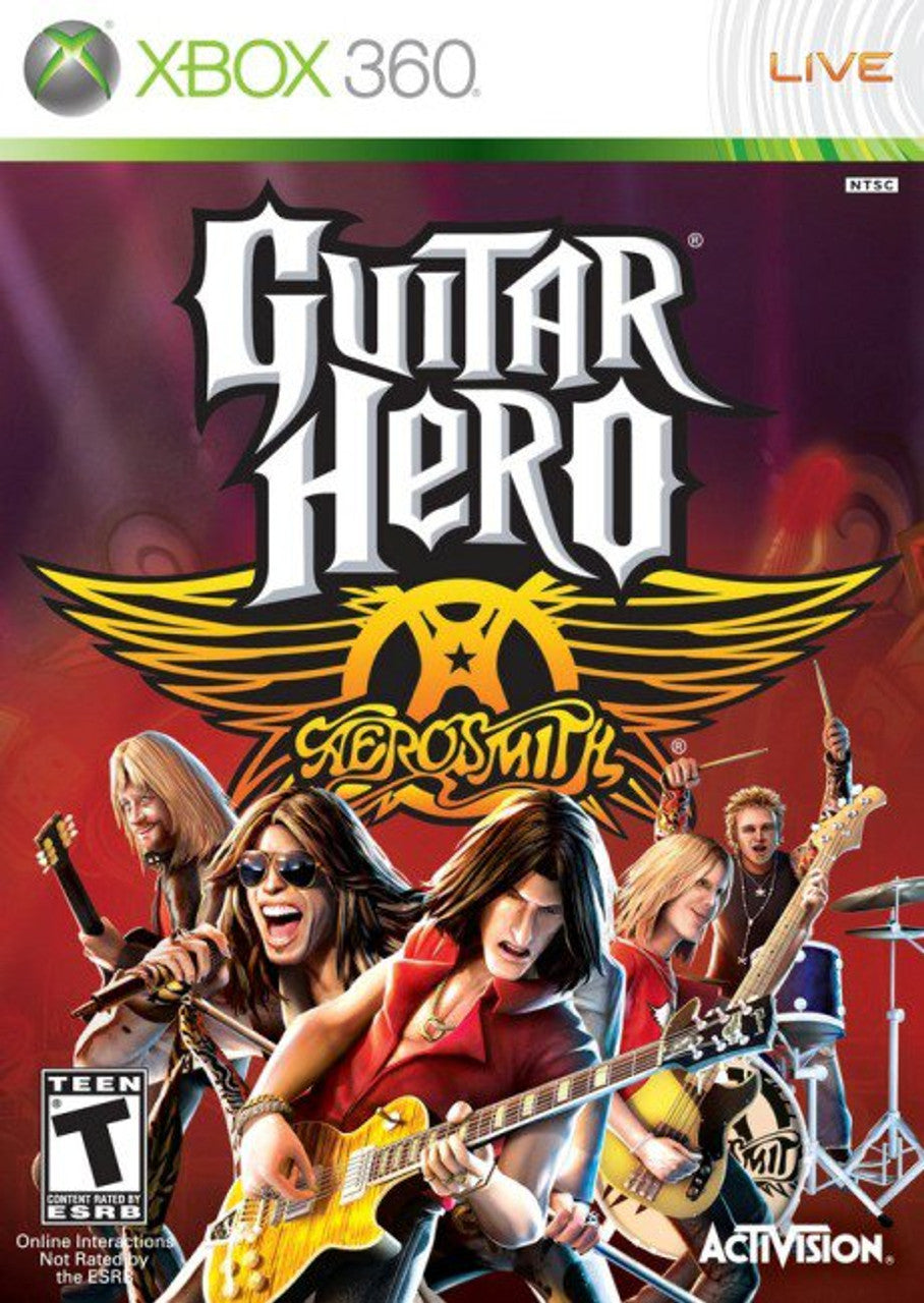Guitar Hero Aerosmith - Xbox 360 Game