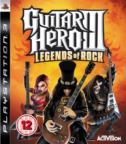 Guitar Hero III Legends of Rock Playstation 3