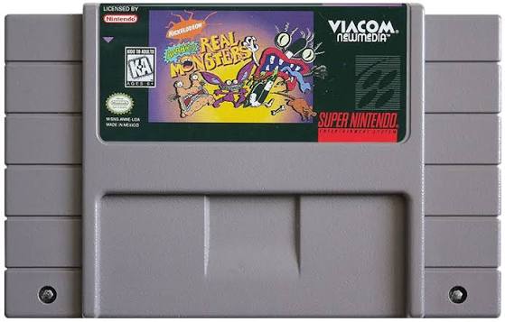 AAAHH Real Monsters Super Nintendo.