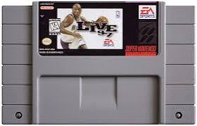 NBA Live 97 Super Nintendo.