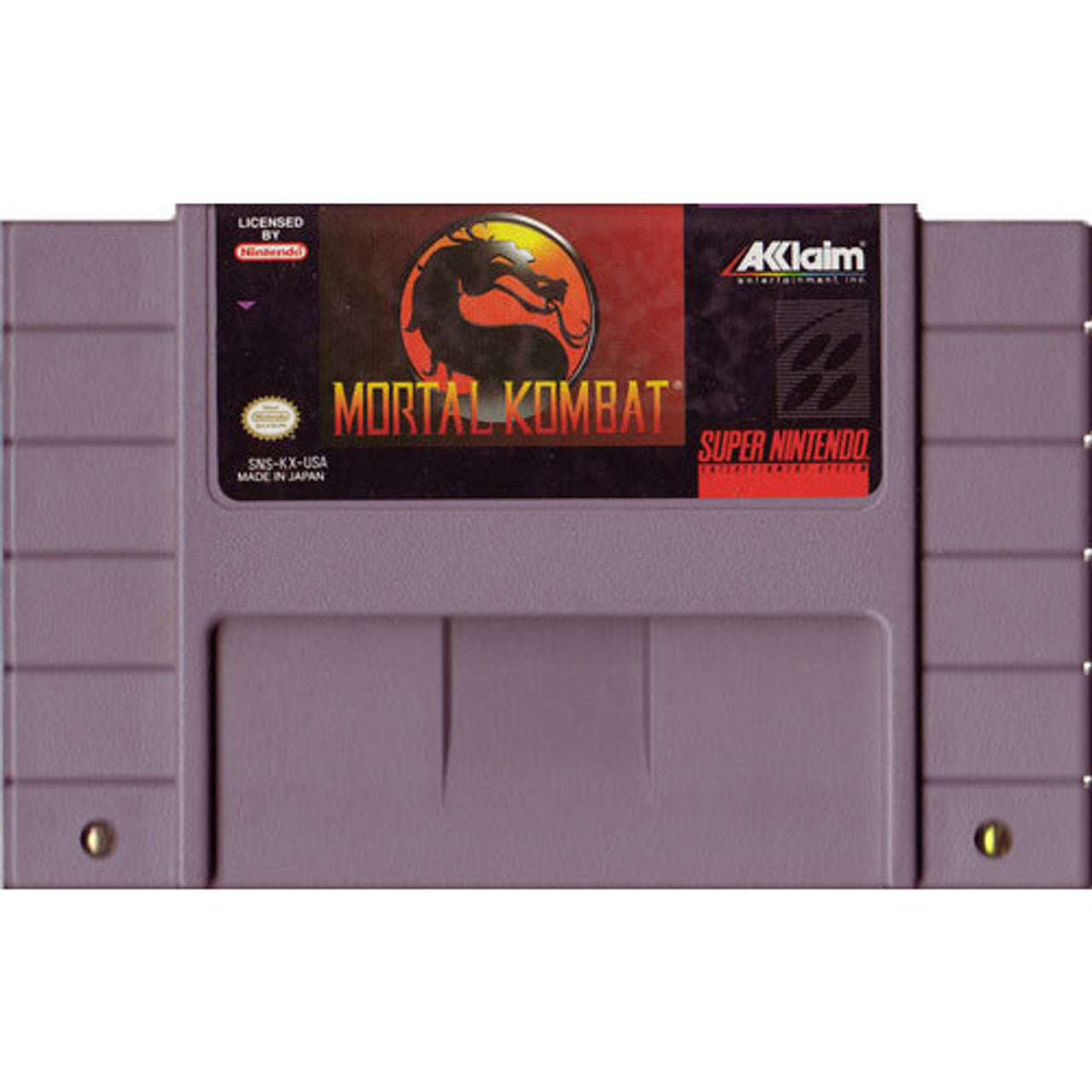 Mortal Kombat - SNES Game