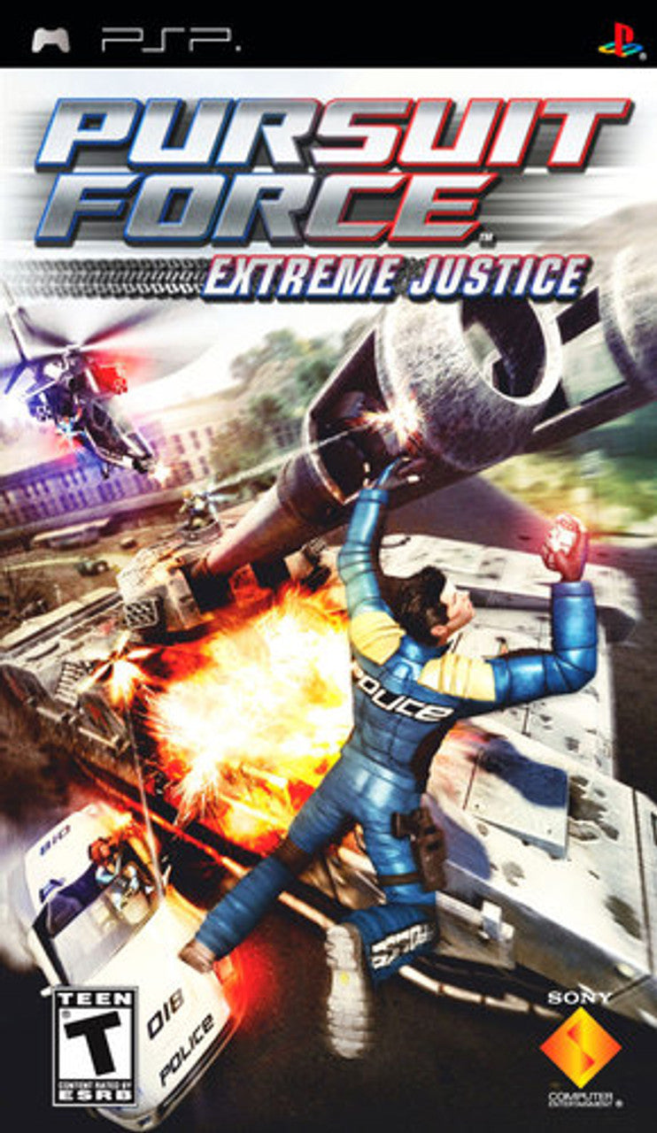 Pursuit Force Extreme Justice - PSP Game