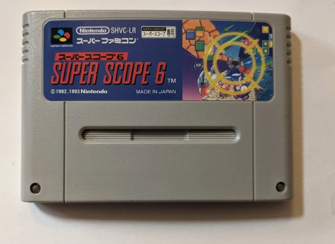 Super Scope 6 Game Only Super Famicom
