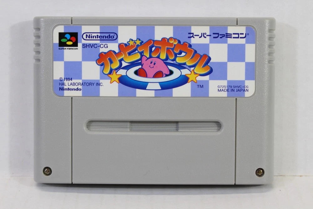 Kirby Bowl Kirby's Dream Course Super Famicom.