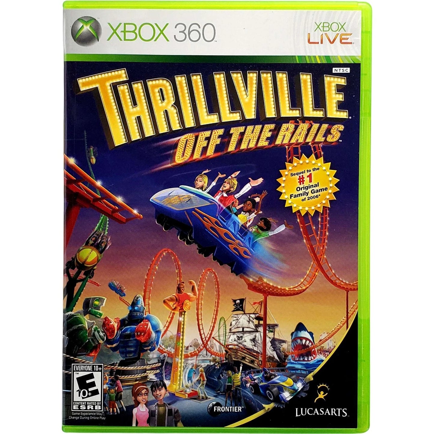 Thrillville Off the Rails - Xbox 360 Game