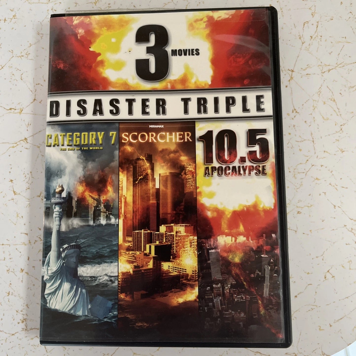 Disaster Triple: Category 7/Scorcher/10.5 Apocalypse - DVD