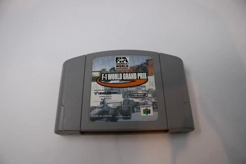 F-1 World Grand Prix 64 Nintendo 64 N64 Japanese Cartridge Only.