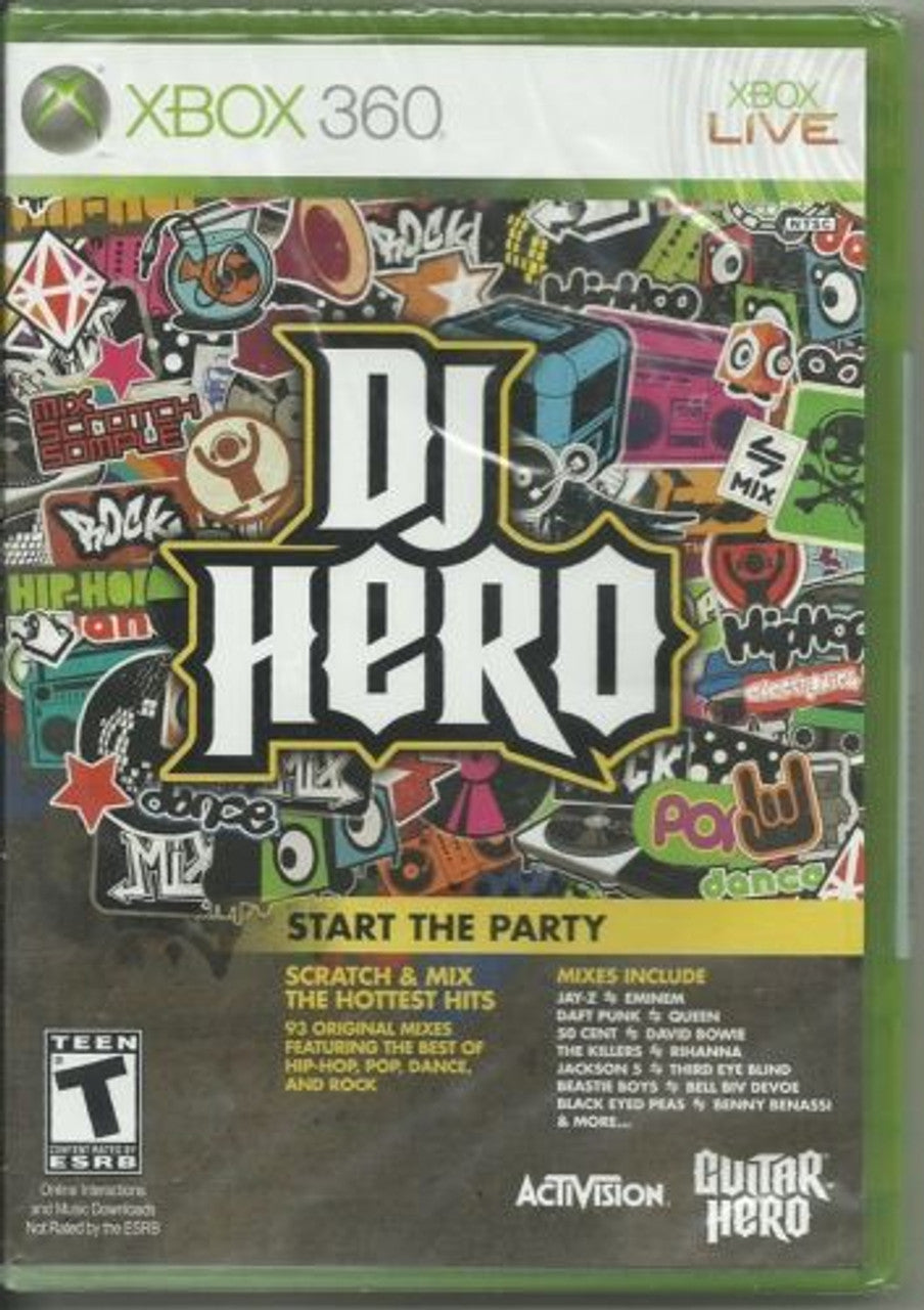 DJ Hero - Xbox 360 Game