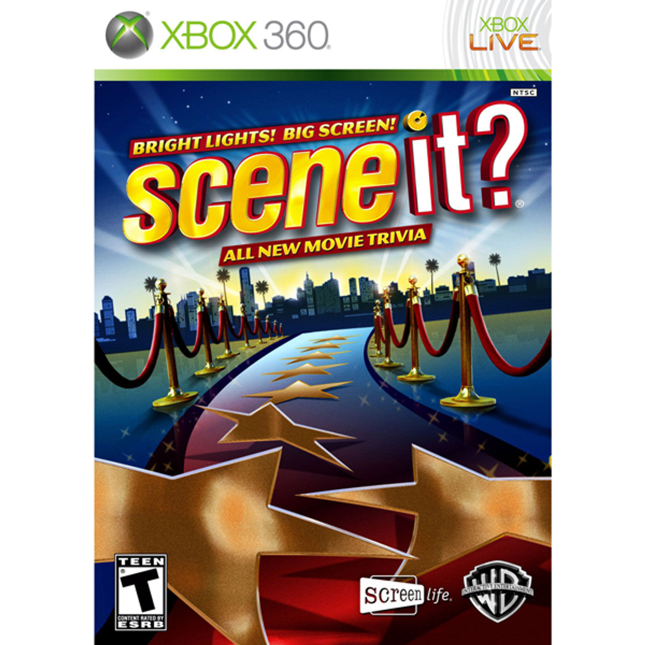 Scene It? Bright Lights! Big Screen! - Xbox 360 Game