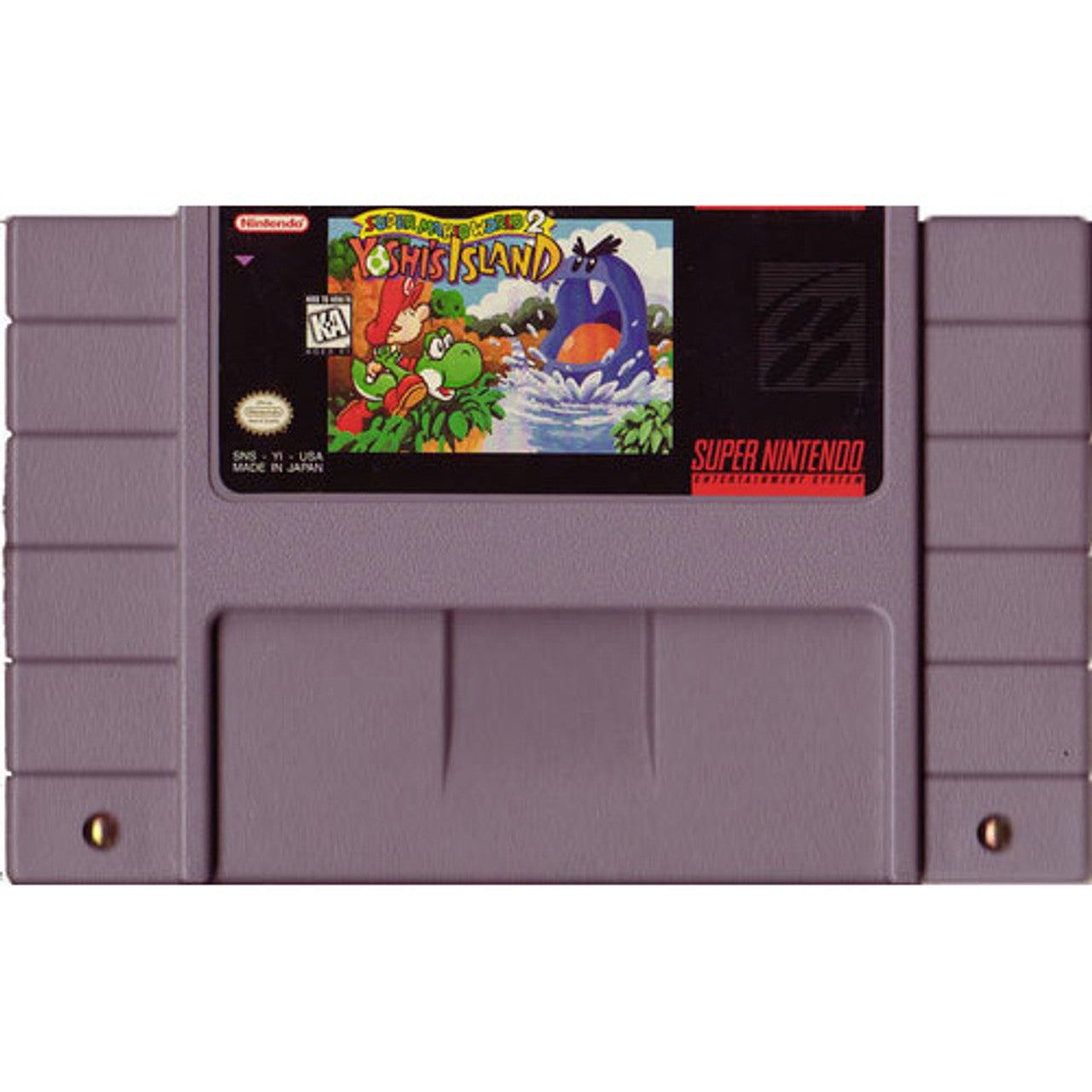 Yoshi's Island (Super Mario World 2) - SNES Game
