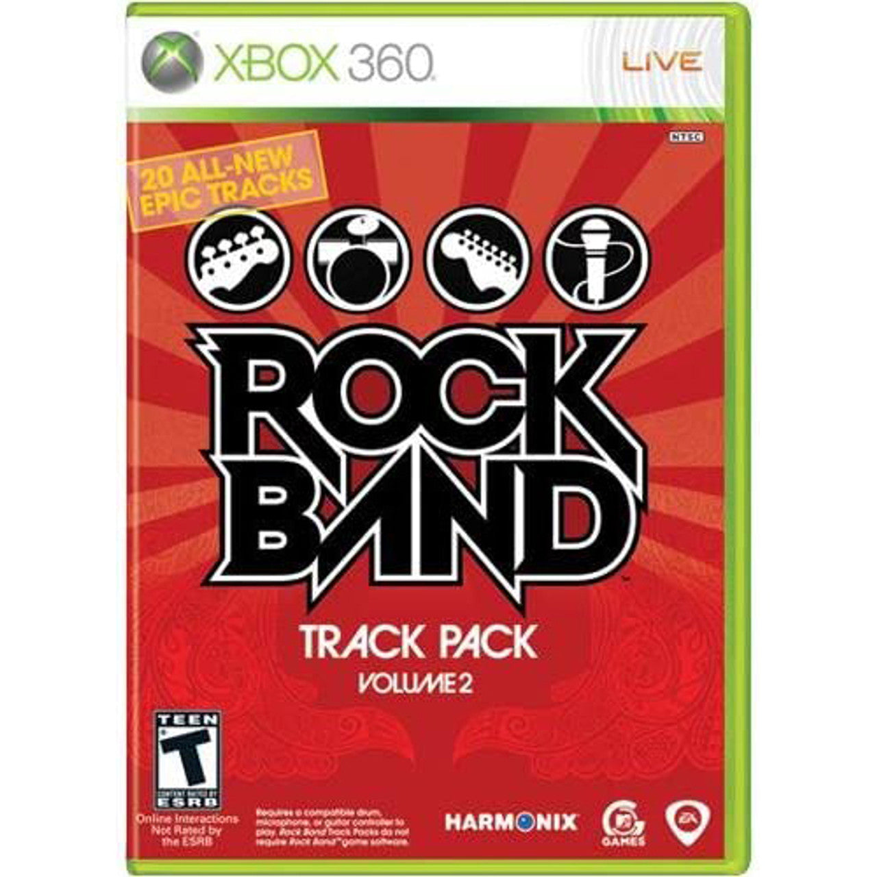 Rock Band Track Pack Vol 2 - Xbox 360 Game