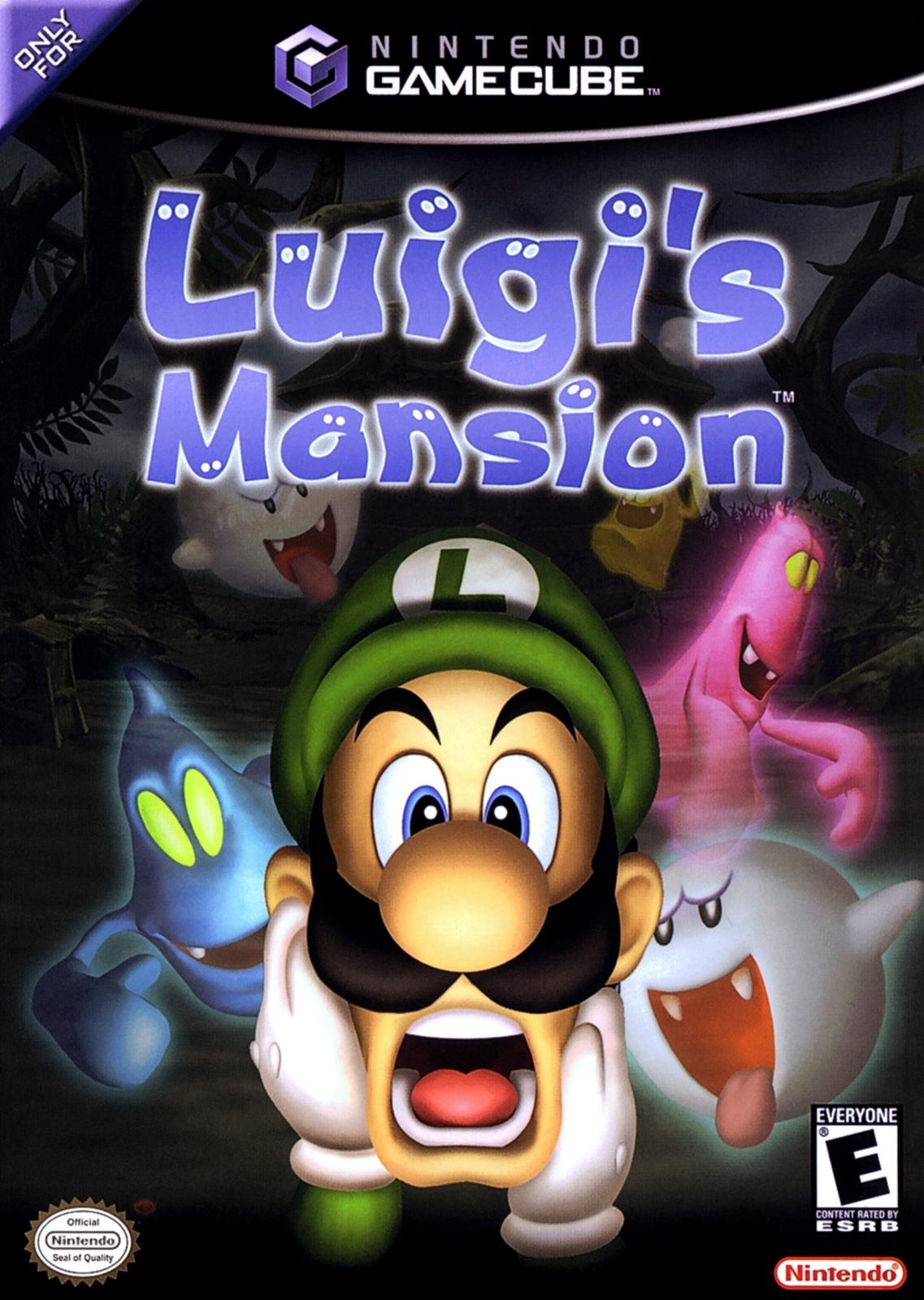 Luigi's Mansion Gamecube.