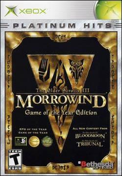 Elder Scrolls III Morrowind Platinum [Game of the Year] Xbox