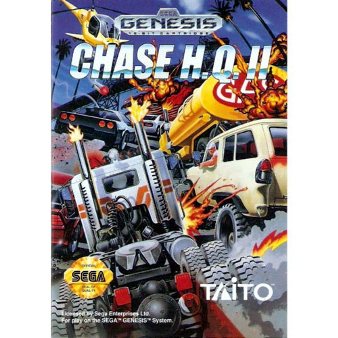 Chase HQ II Sega Genesis