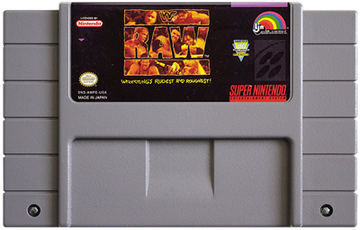WWF Raw Super Nintendo.