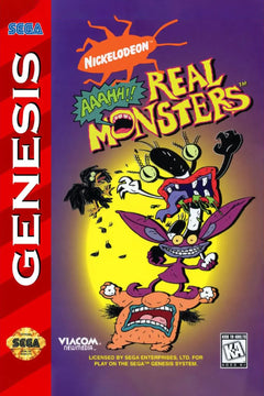 AAAHH Real Monsters - Sega Genesis