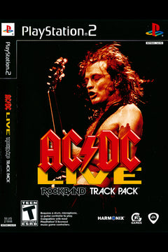 AC/DC Live Rock Band Track Pack - PS2 Game