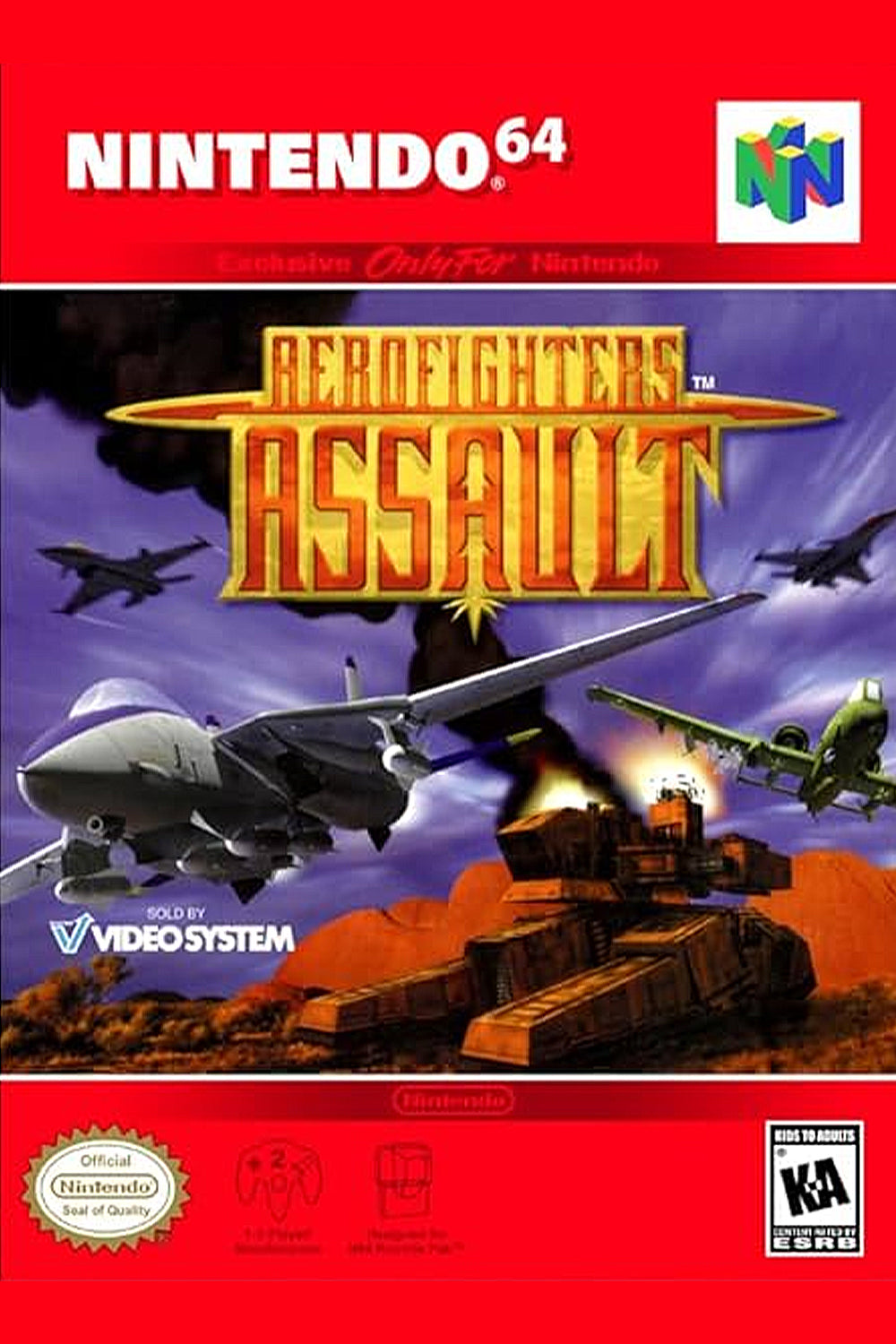 Aerofighters Assault - Nintendo 64