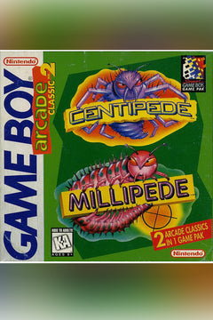 Arcade Classic 2: Centipede and Millipede - GameBoy