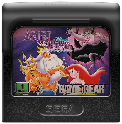 Ariel the Little Mermaid Sega Game Gear