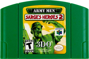 Army Men Sarges Heroes 2 - Nintendo 64
