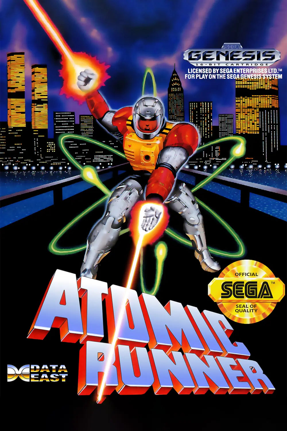Atomic Runner - Sega Genesis