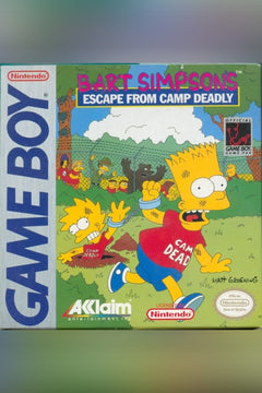 Bart Simpson's Escape from Camp Deadly - GameBoy