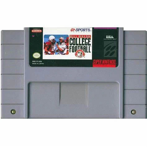 Bill Walsh College Football - Super Nintendo