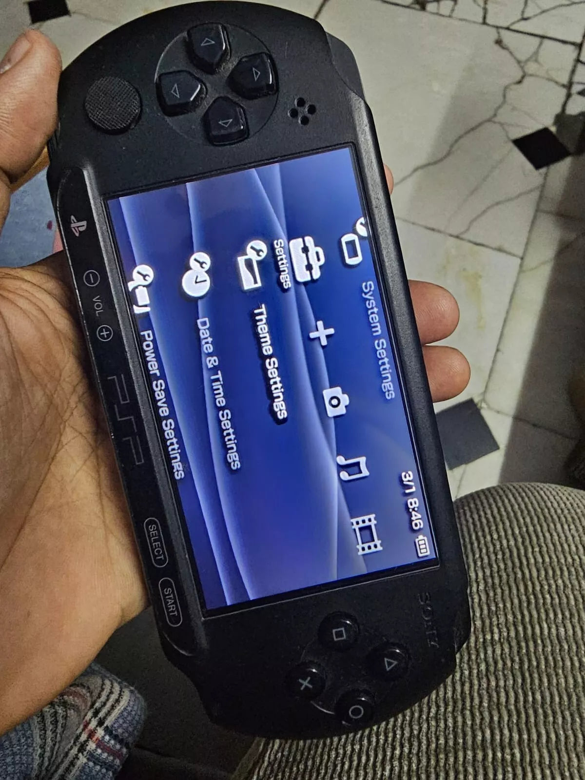 Black PSP E1000 - PAL PSP
