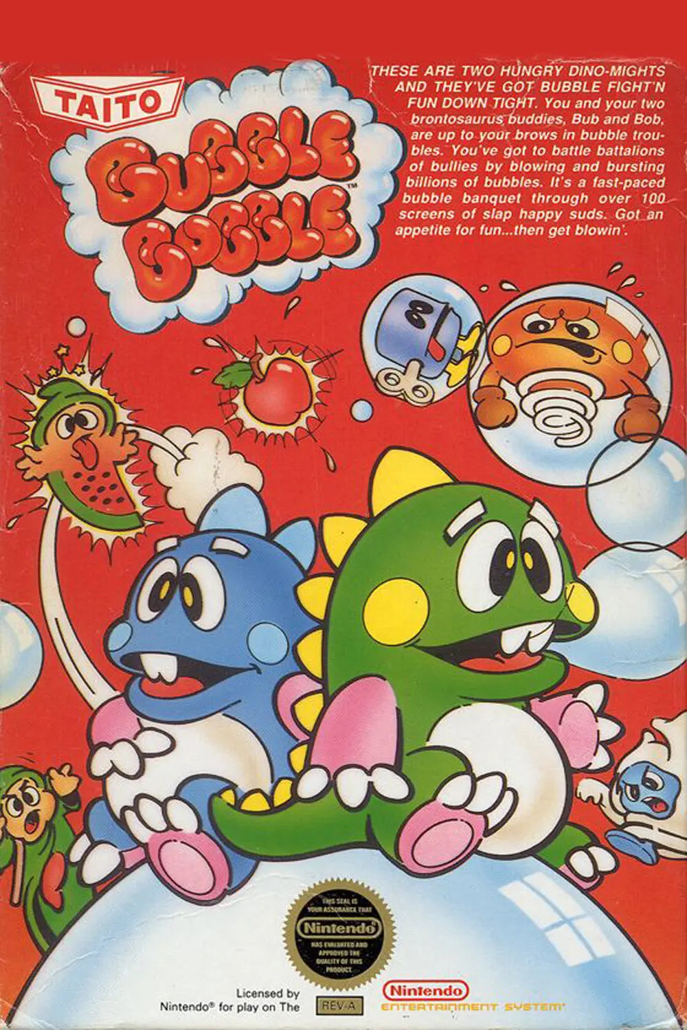 Bubble Bobble - PAL NES